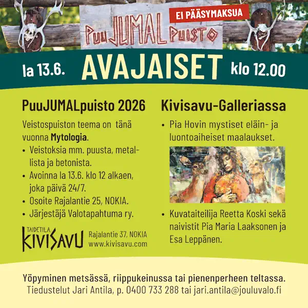PuuJUMALpuisto 2026