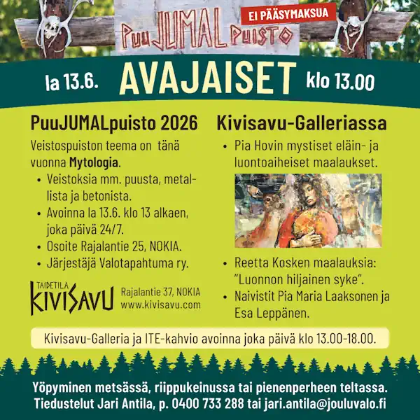 PuuJUMALpuisto 2026