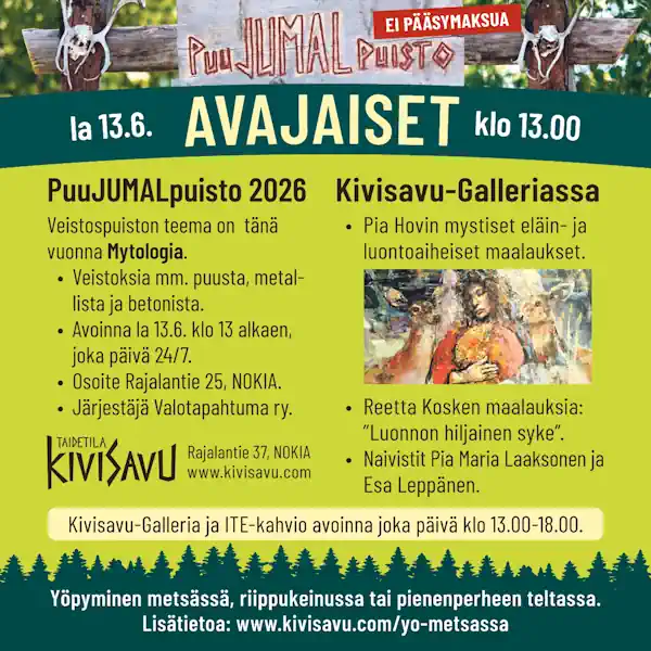 PuuJUMALpuisto 2026